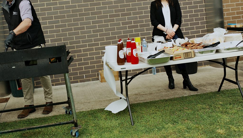 Department of Justice throws BBQ for Malmsbury