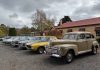 Classic cars cruise in to Trentham