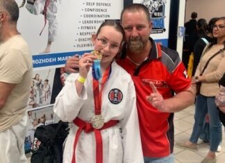 Karate Kid aiming high