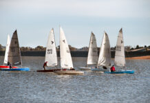 Girls learn how to sail