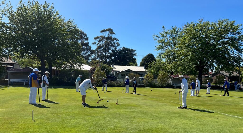 Try croquet at the nation’s oldest club