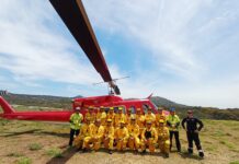 Arduous firefighters at ready to respond in remote areas
