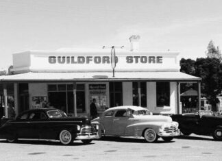 Guildford pub, store closed
