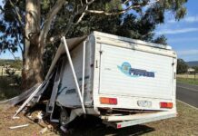 Daylight theft – van wrecked