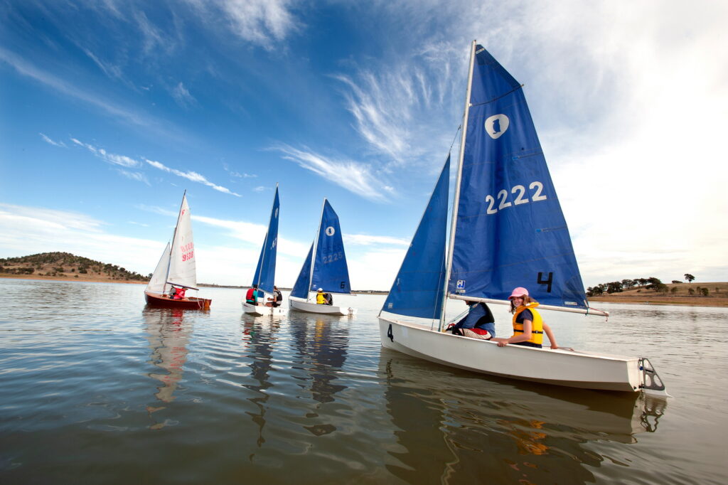 Women and girls take the helm