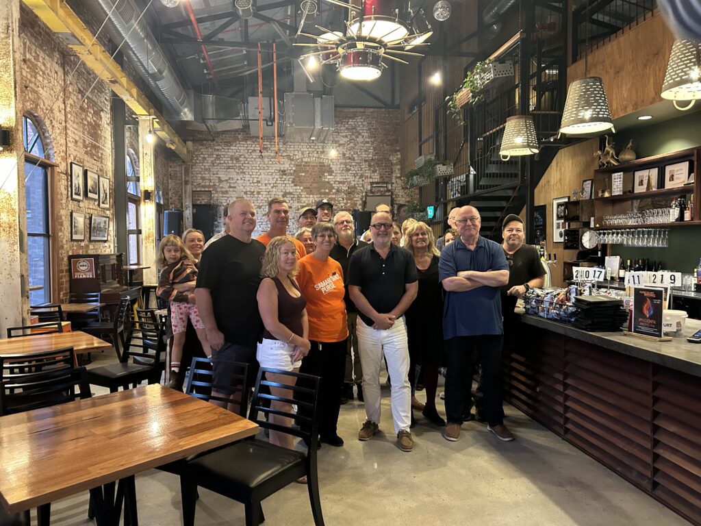 3AW hosts visit Castlemaine, Harcourt