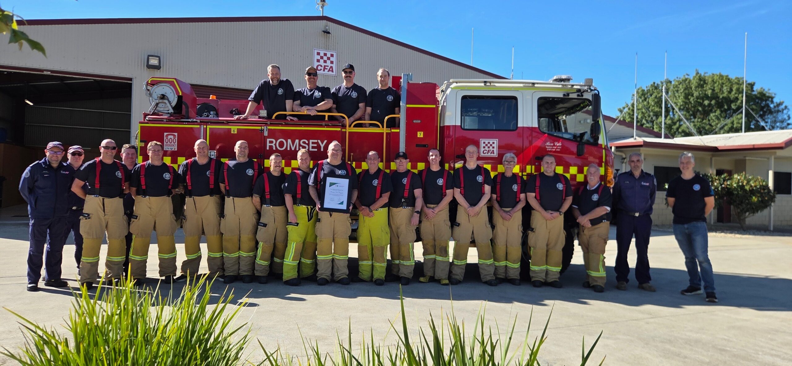 Brigade joins lifesaving program
