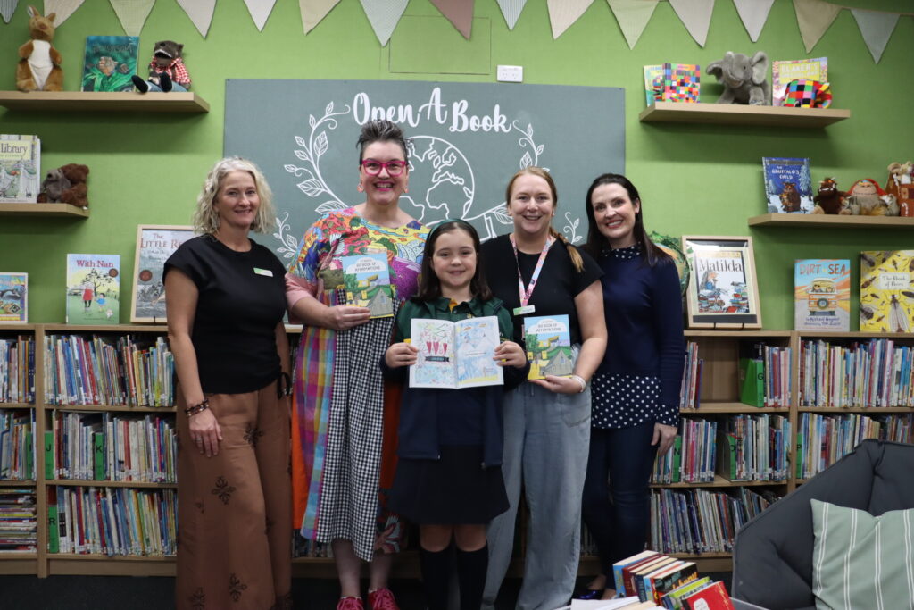 Student book spreads kindness