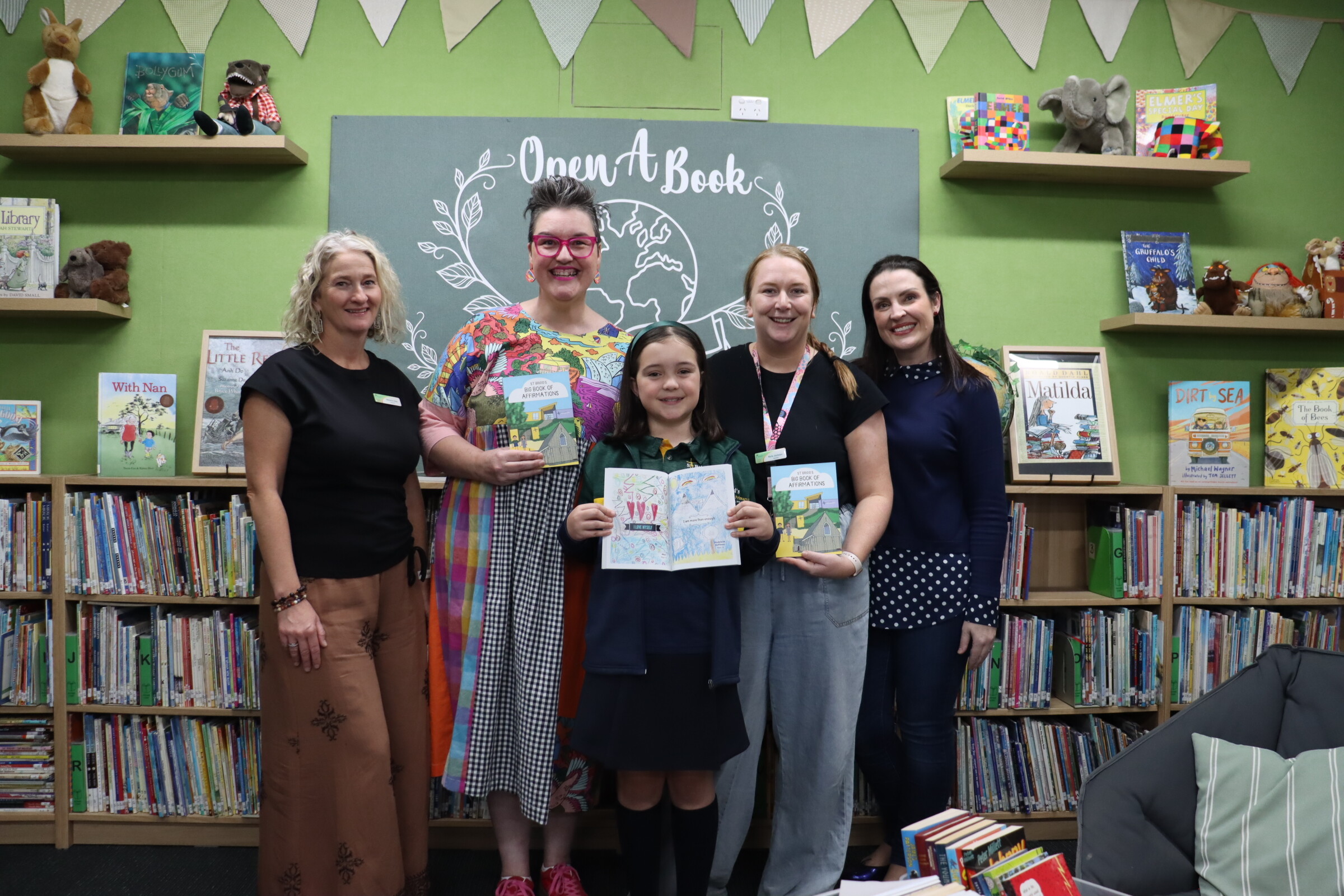 Student book spreads kindness